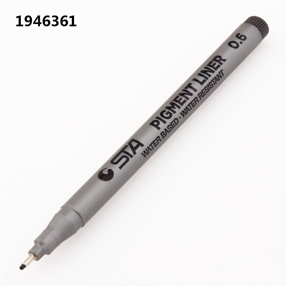 Professional Sketch & Engineering Drawing Pen – Hand-Painted Design