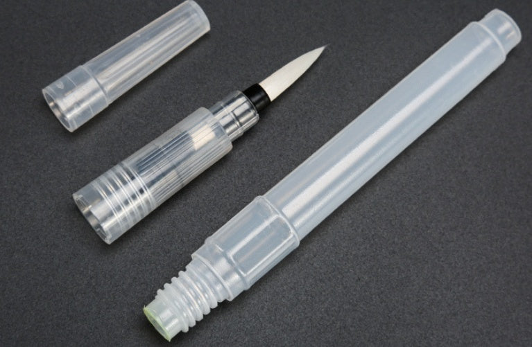 Solid Watercolor Pen – Water-Soluble Color Lead with Nylon Brush
