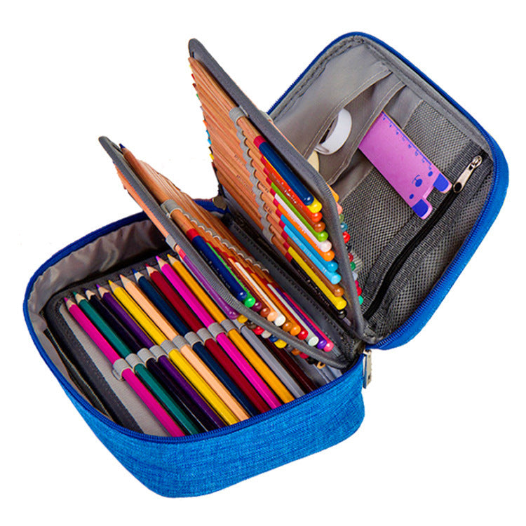 Large-Capacity Waterproof Pen Bag – Multifunctional Pencil Case
