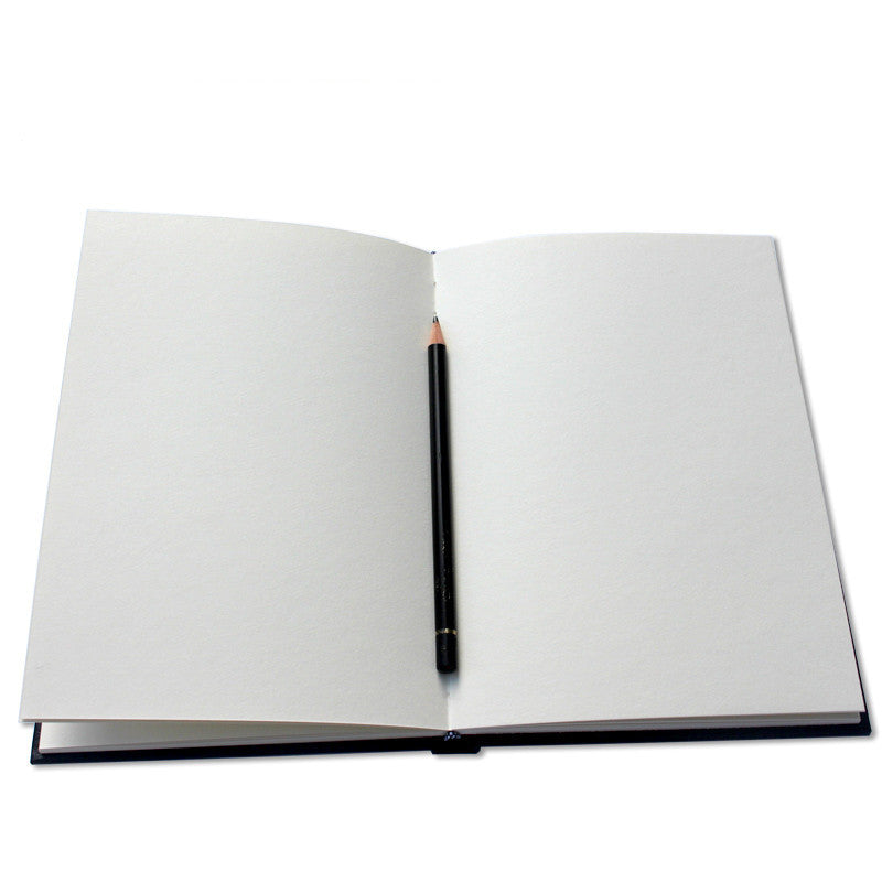 Glued Sketch Art Graffiti Book – Blank Drawing Notebook for Artists