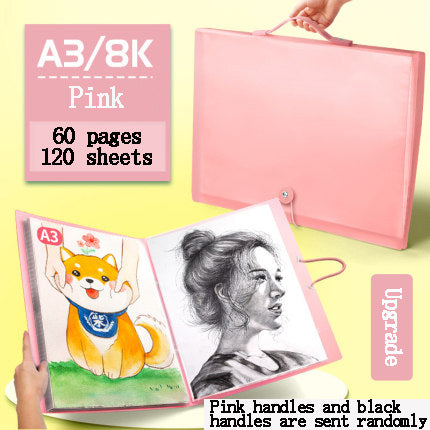 A3 Photo Album Storage Book – Large Capacity Picture Organizer Folder