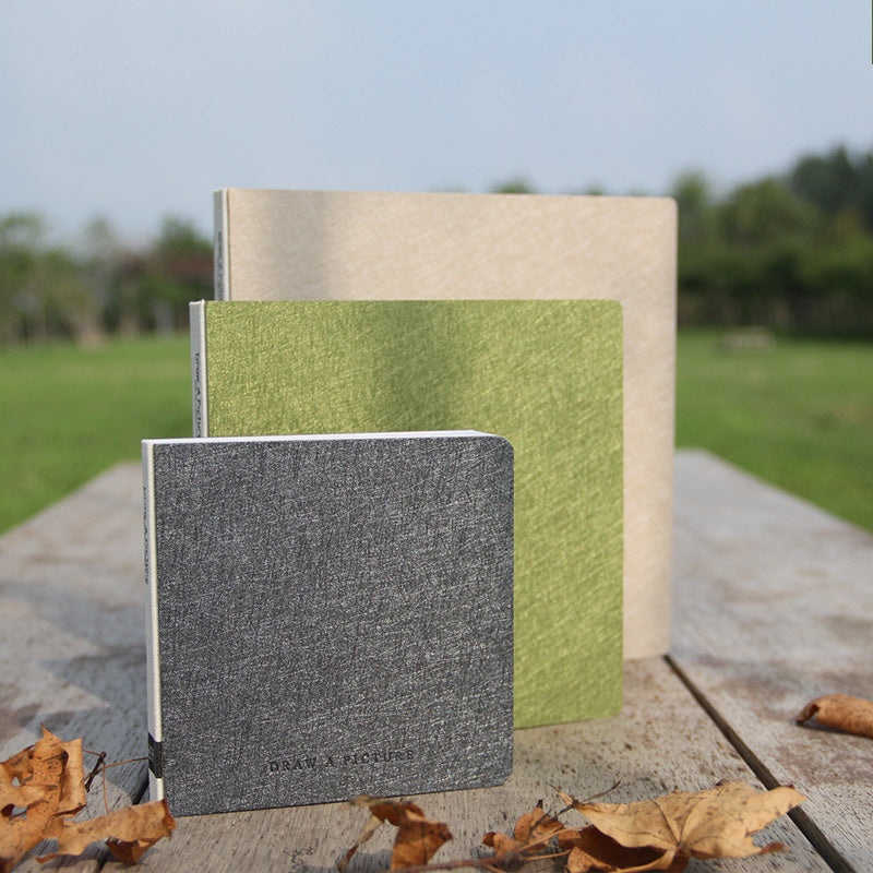 Square Drawing and Coloring Book – For Sketch & Color Pencil Art