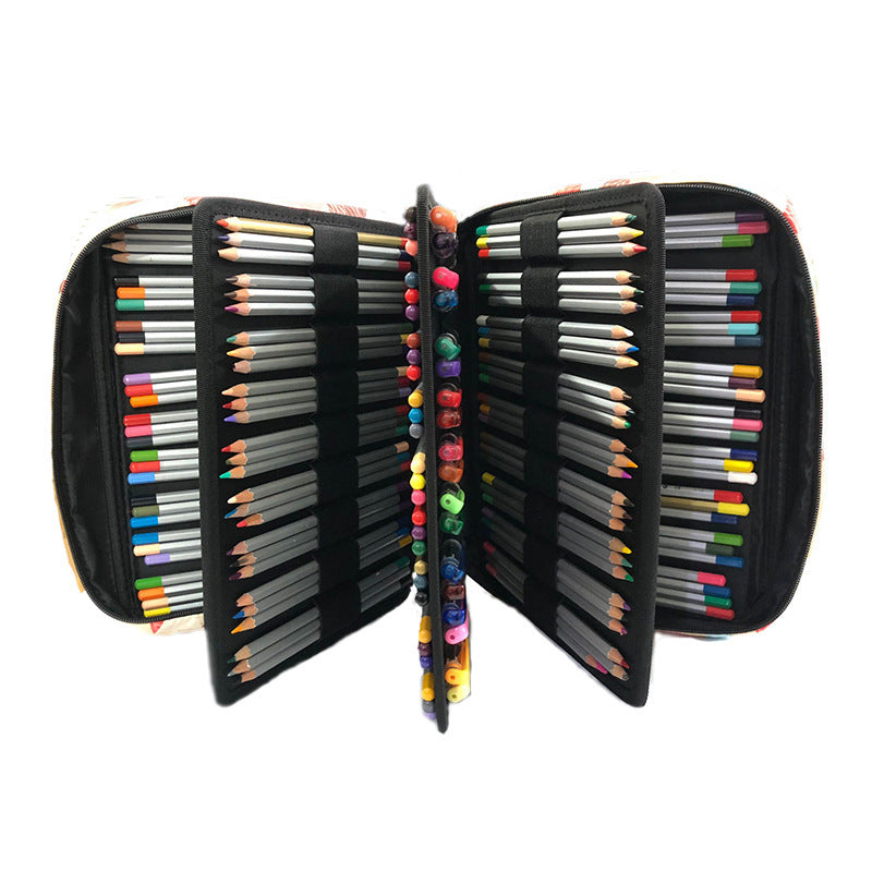 Multifunctional Pencil Case – Sketch & Gel Pen Storage Bag for Artists