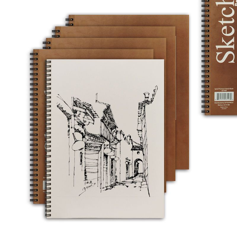 A4 Thick Sketch Book – Heavy Paper Art Notebook for Students