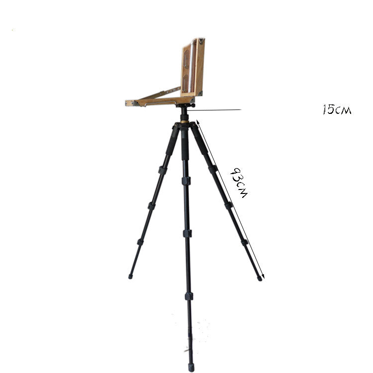 Handheld Oil Painting Sketch Box – Minimalist Portable Postcard Drawing Board