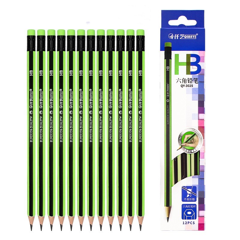 2B Sketch Pencil – Hexagonal Ergonomic Art Pencil for Children
