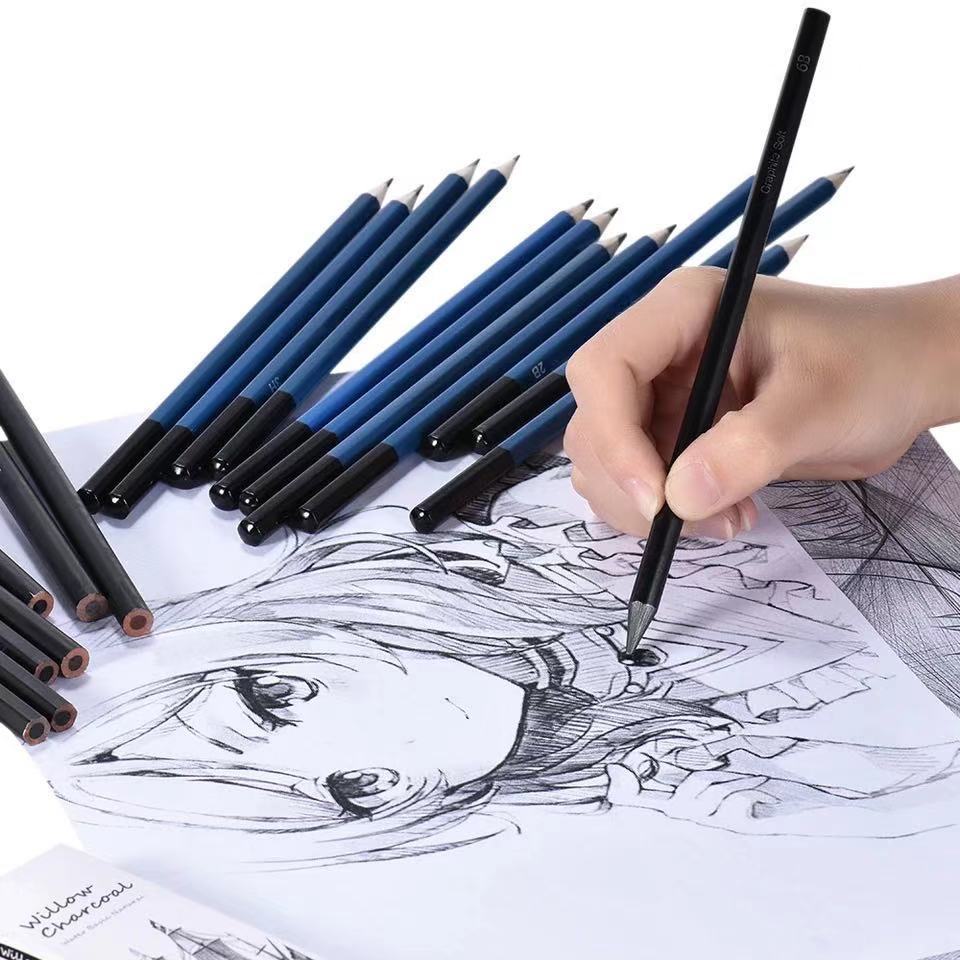 Sketch & Color Pencil Set – Complete Drawing & Painting Tools