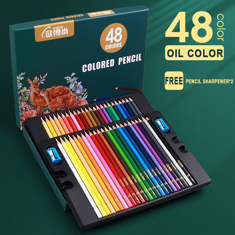Hand-Drawn Water-Soluble Color Pencil – Sketch & Drawing Art Tool