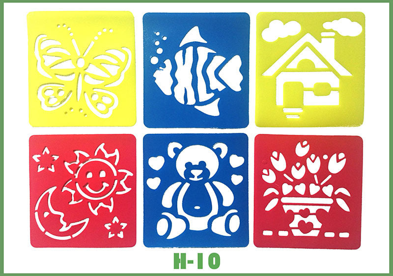 Painting Template Set DIY Hollow Ruler