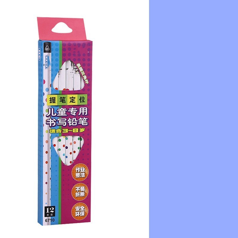 Triangle Grip Pencil Set – Ergonomic Writing & Drawing Combination