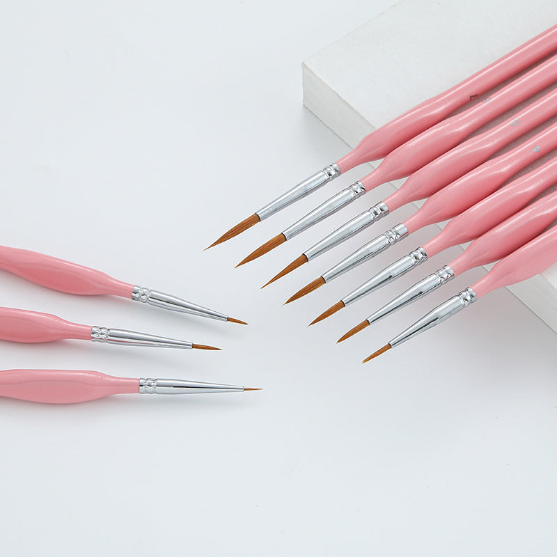 Triangle Handle Detail Brush – Pointed Hook Line Watercolor Pen