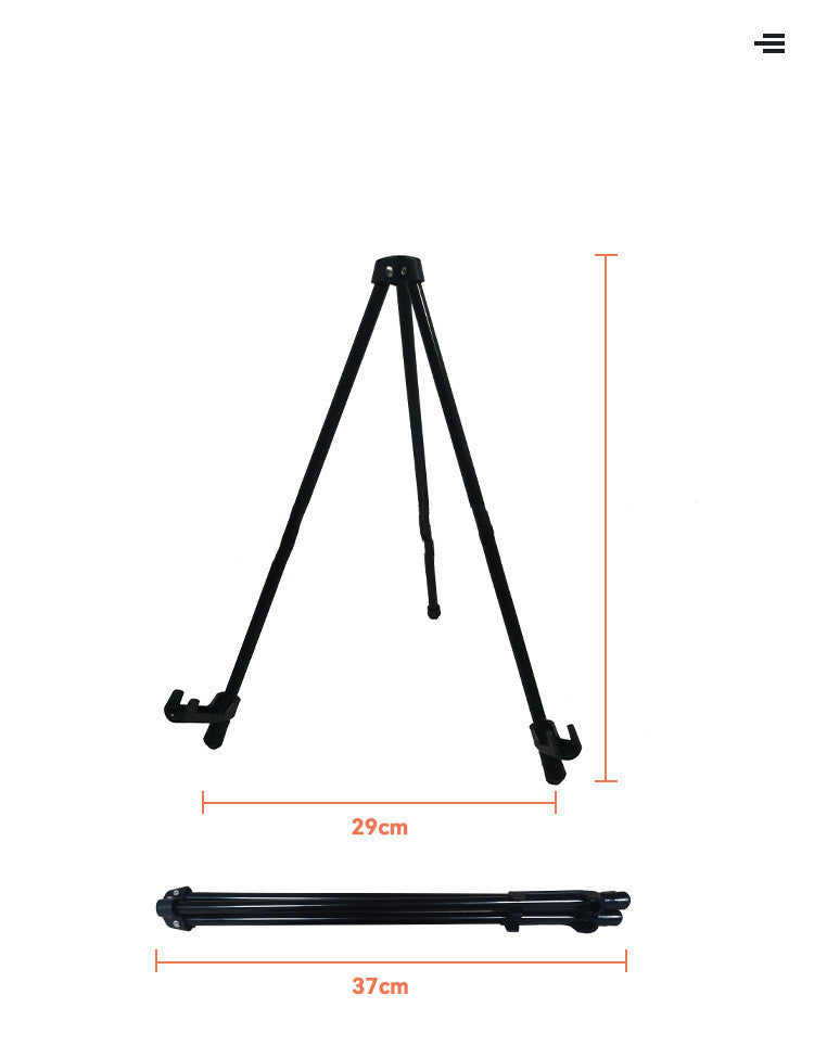 63-Inch Portable Foldable Easel – Adjustable Art Display Stand
