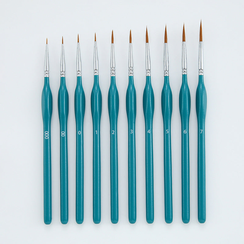 Triangle Handle Detail Brush – Pointed Hook Line Watercolor Pen