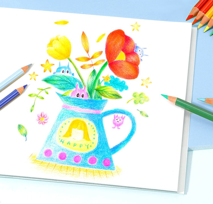 Soft Core Colored Pencils – Art Supplies Drawing & Sketching Set