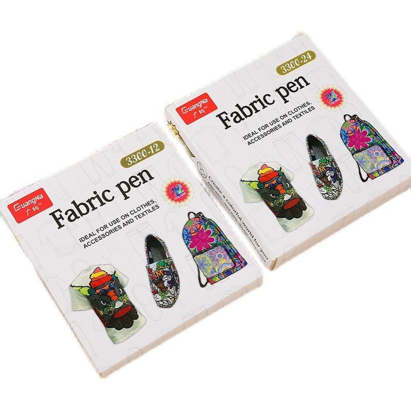 Water-Based Fabric Marker Pen – DIY Non-Fading Color Art Tool