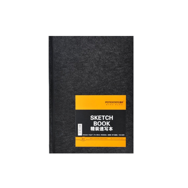 Glued Sketch Art Graffiti Book – Blank Drawing Notebook for Artists