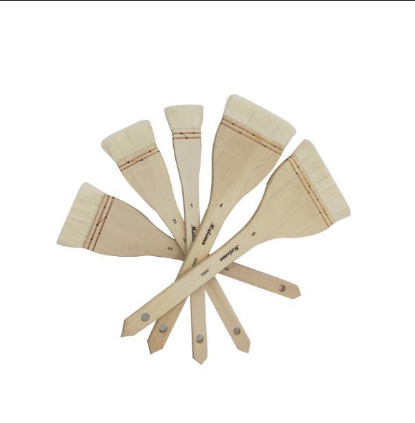 Artist Watercolor Pen – Flat Head Wool Board Painting Brush