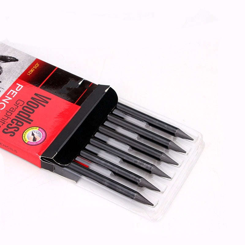 Sketch Drawing Carbon Pencil Set – 2H, 6B, 8B, 14B Lead Art Kit