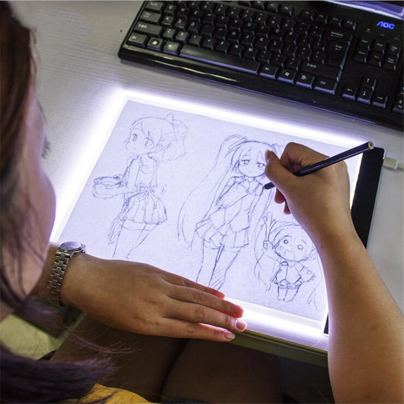 A4 LED Light Tracing Board – Ultra-Thin Copy Table for Drawing & Animation