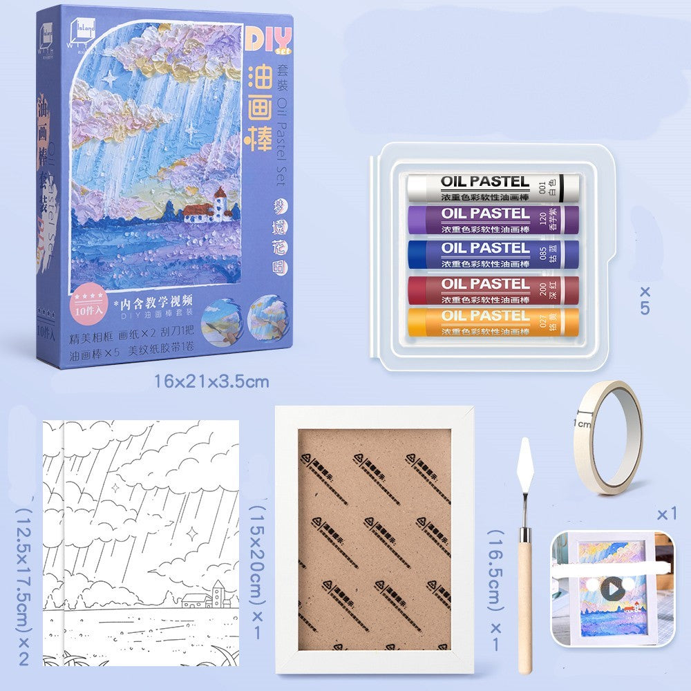 Drawing Paper Scraper Tool Set – DIY Picture Frame & Art Craft Tools