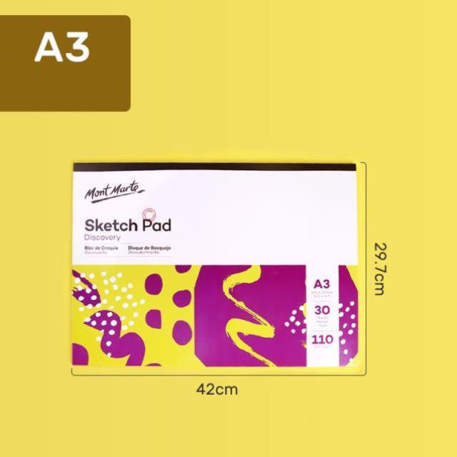 A4 Sketch Paper & A3 Sketchbook – Art Drawing, Painting, and Doodle Pad