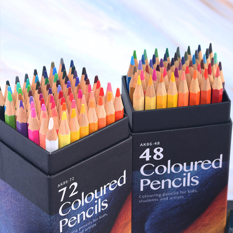 Oily Colored Pencil Set – Multi-Color Stationery Art Supplies