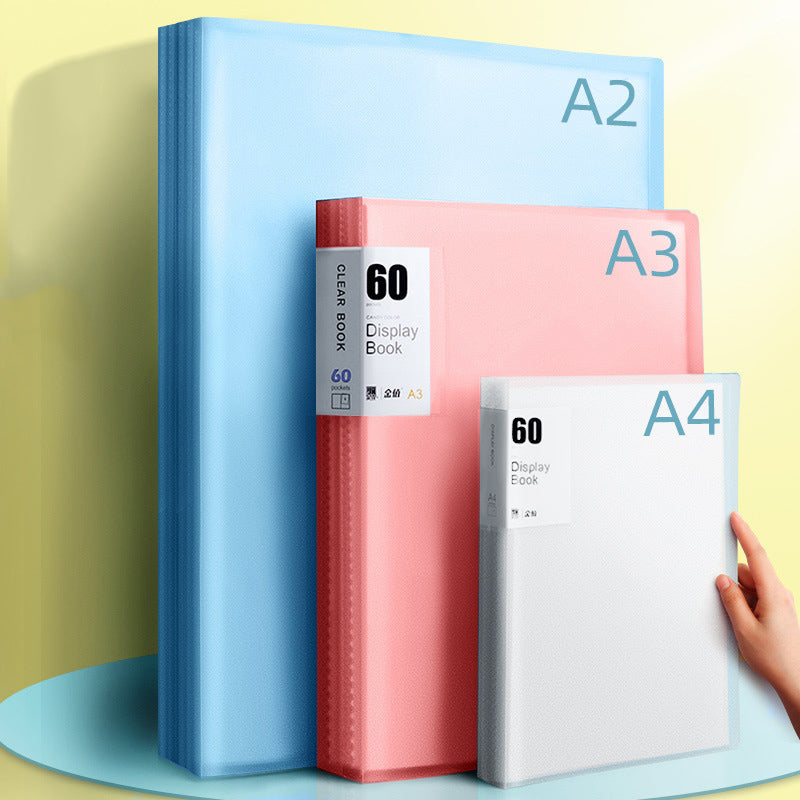 A3 Photo Album Storage Book – Large Capacity Picture Organizer Folder