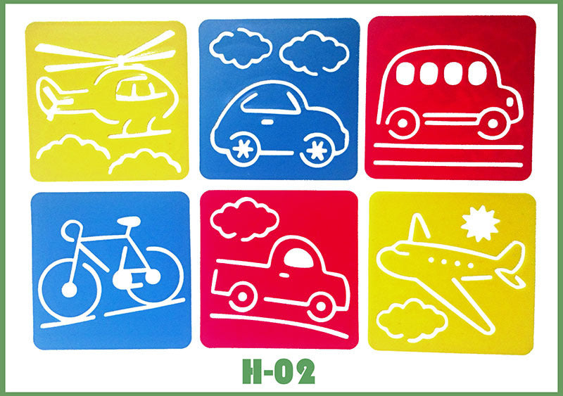 Painting Template Set DIY Hollow Ruler