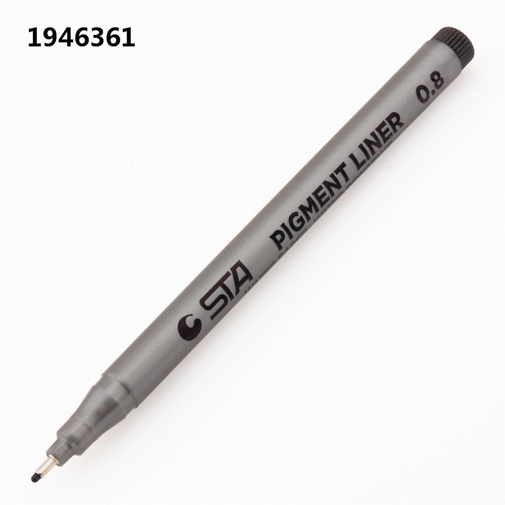 Professional Sketch & Engineering Drawing Pen – Hand-Painted Design