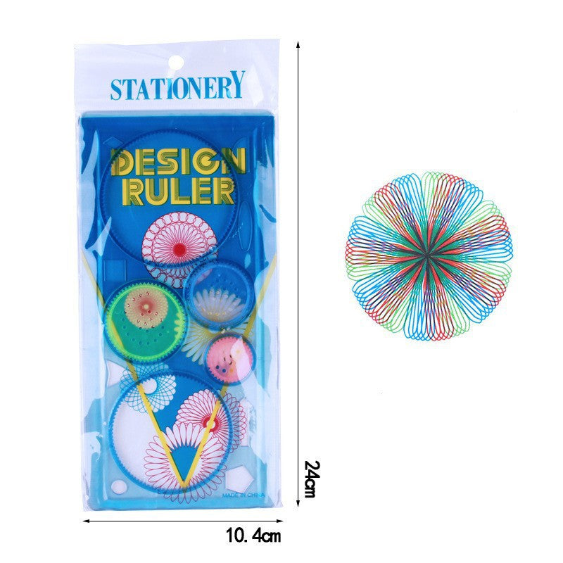 Cute Drawing Ruler Set – Practice Drawing Tools for Kids & Beginners