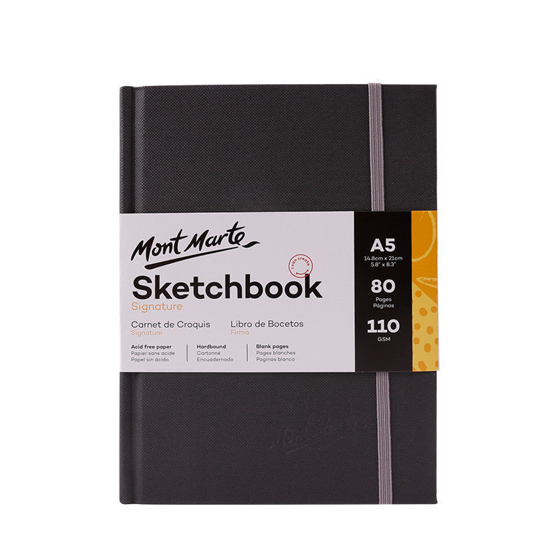 Hard Shell Sketchbook – Durable Drawing Notebook for Artists