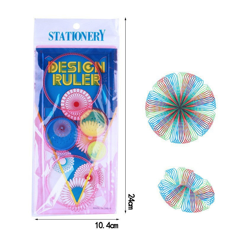 Cute Drawing Ruler Set – Practice Drawing Tools for Kids & Beginners