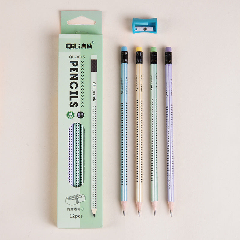 Children’s Cartoon Triangle HB Pencils – Multicolor Fun Writing & Drawing