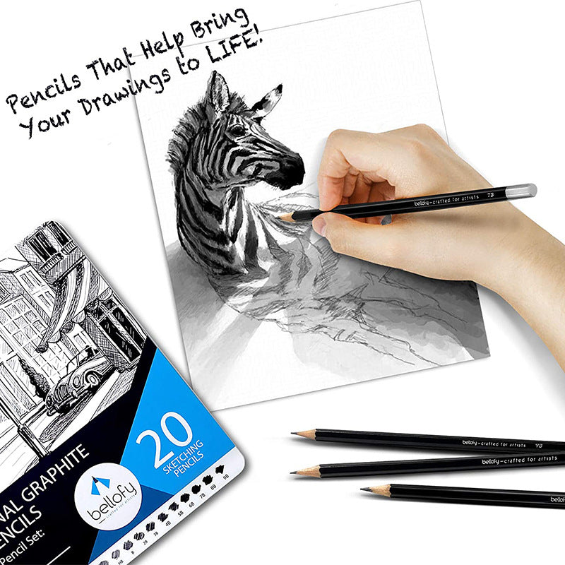Professional Drawing Pencil Set – Complete Art Sketching Kit for Artists