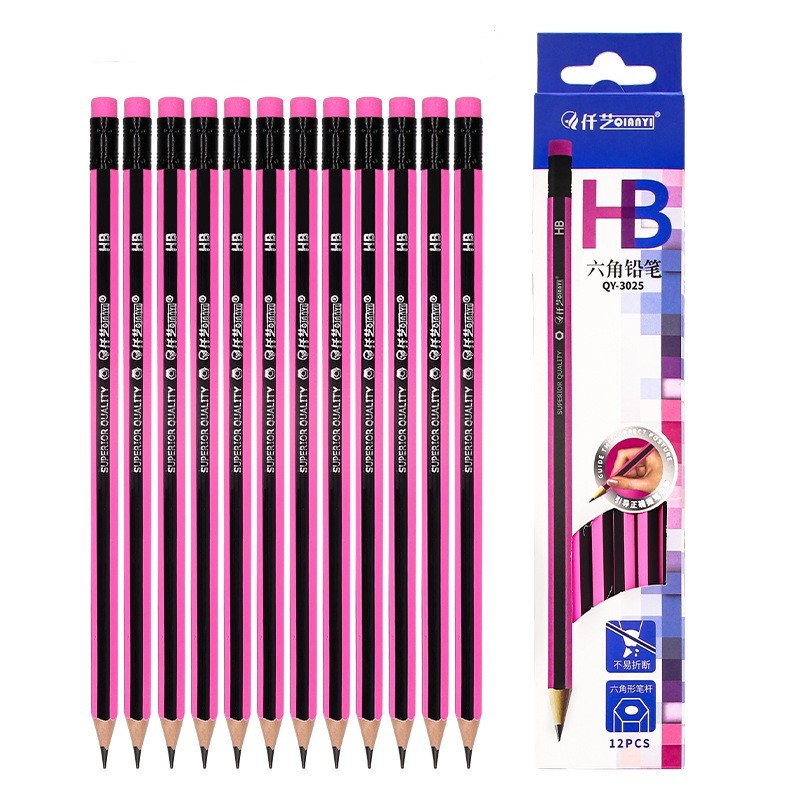 2B Sketch Pencil – Hexagonal Ergonomic Art Pencil for Children