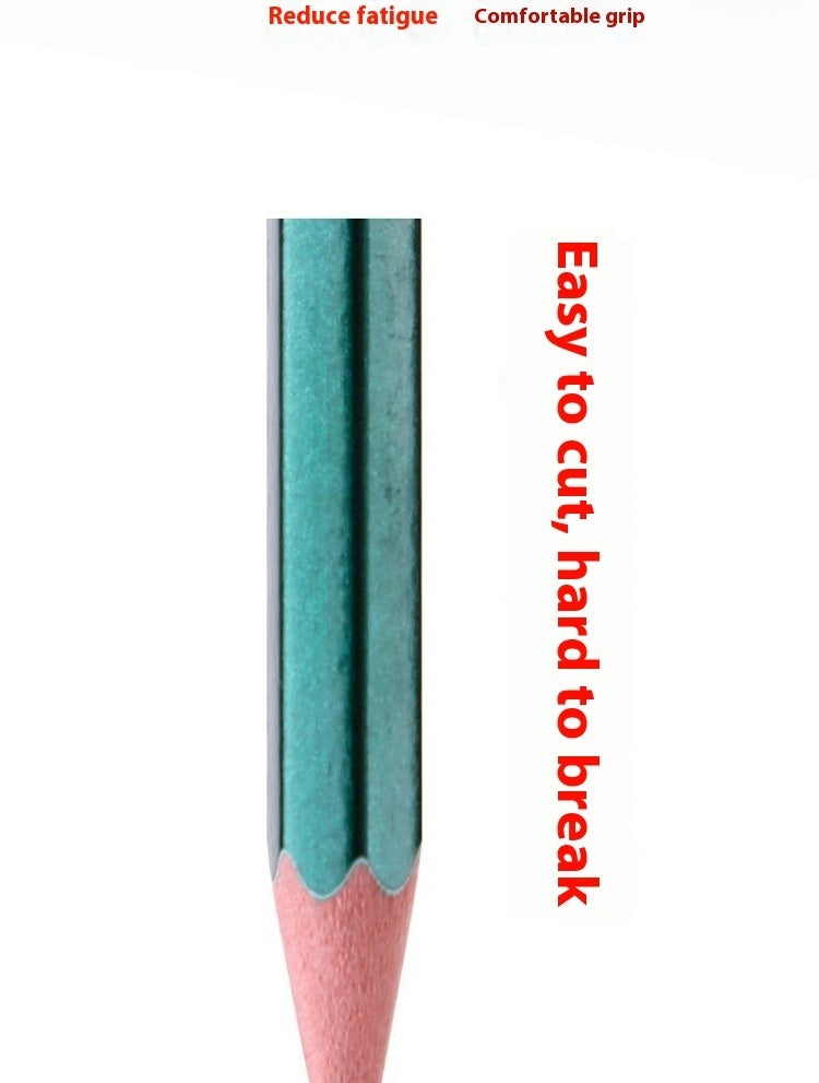 Green Rod Pencil Set – 2B & HB Sketching & Painting for Students