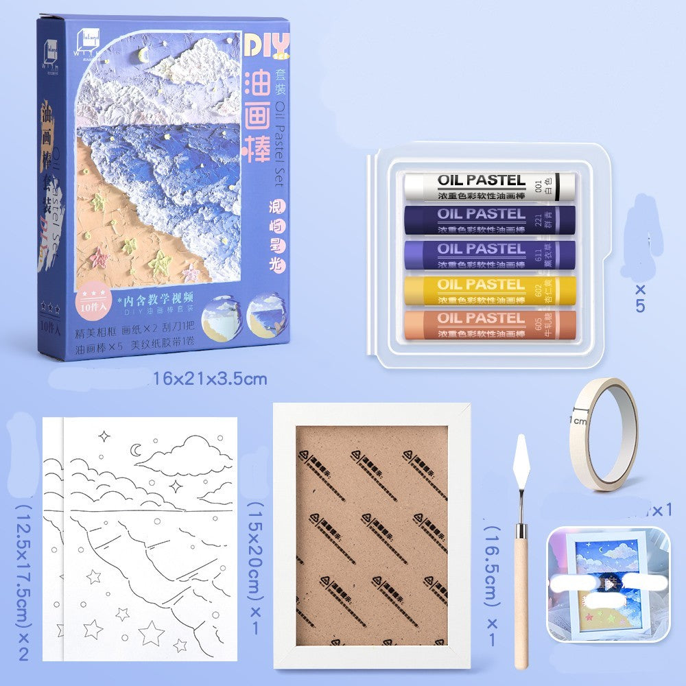 Drawing Paper Scraper Tool Set – DIY Picture Frame & Art Craft Tools