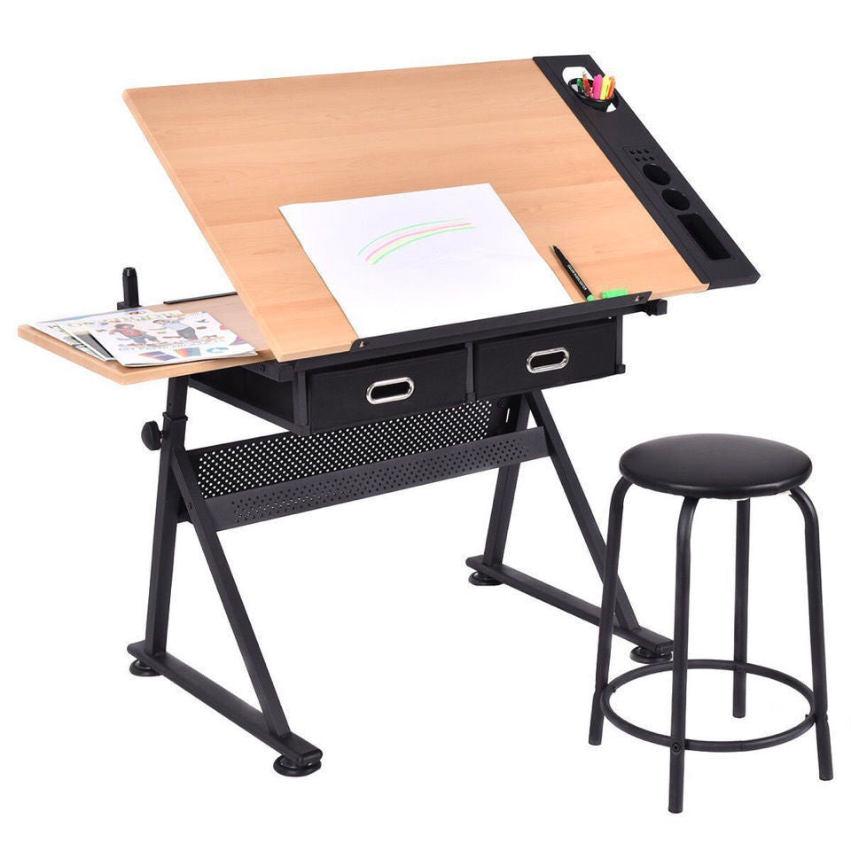 Portable Adjustable Drawing Table – Mini Artboard & Sketch Easel for Artists