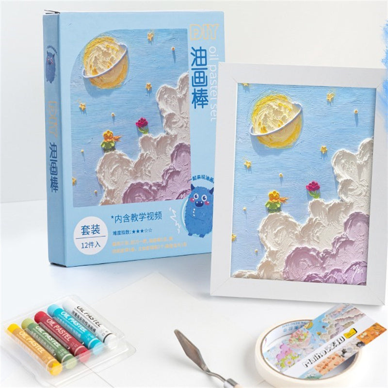 Drawing Paper Scraper Tool Set Special Picture Frame Hand Diy