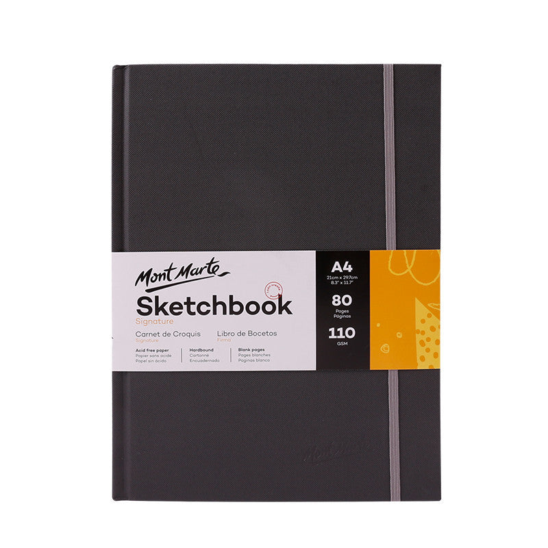 Hard Shell Sketchbook – Durable Drawing Notebook for Artists