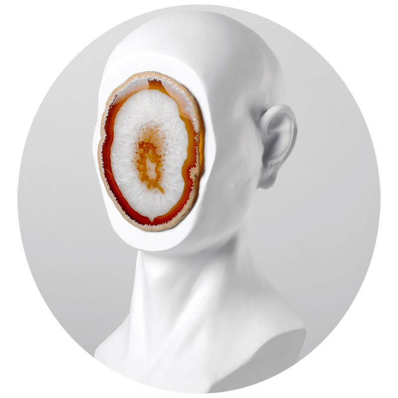 Nordic Modern Resin Sketch Portrait Sculptured Ornaments
