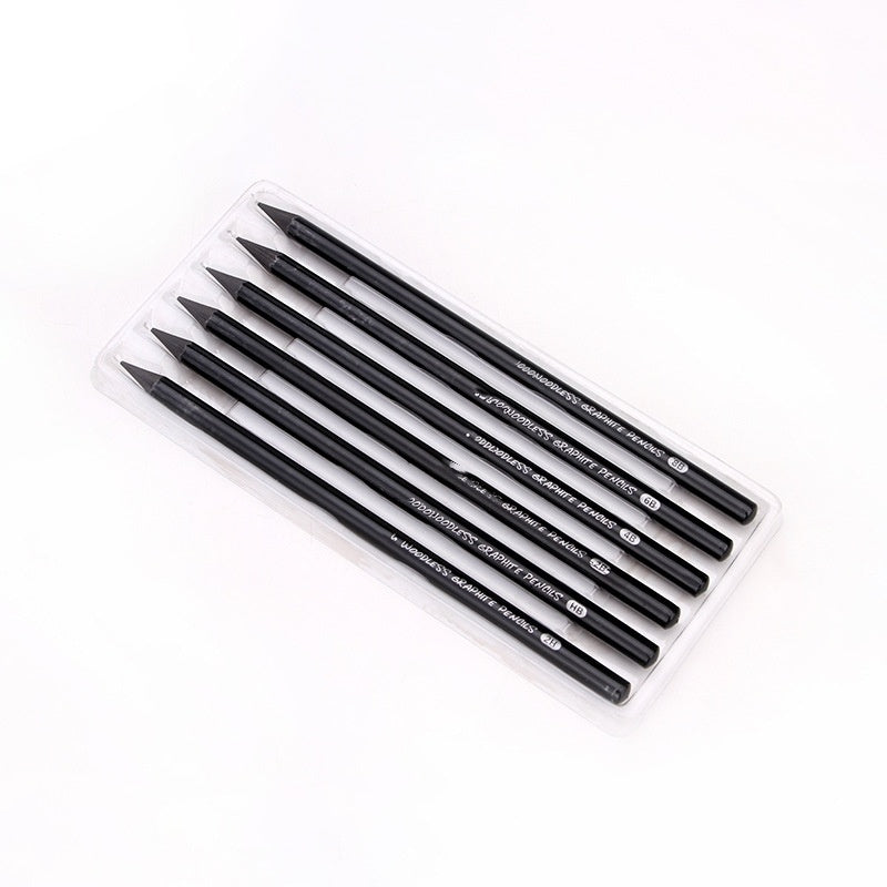 Sketch Drawing Carbon Pencil Set – 2H, 6B, 8B, 14B Lead Art Kit