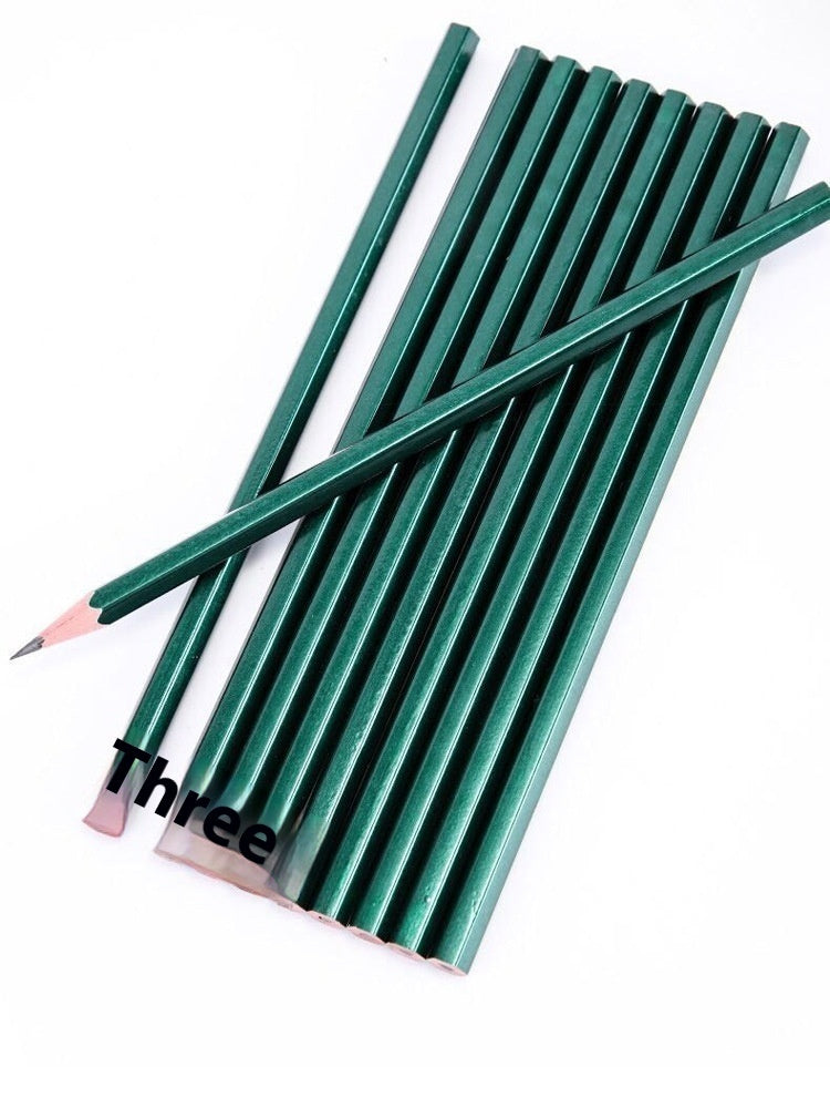 Green Rod Pencil Set – 2B & HB Sketching & Painting for Students