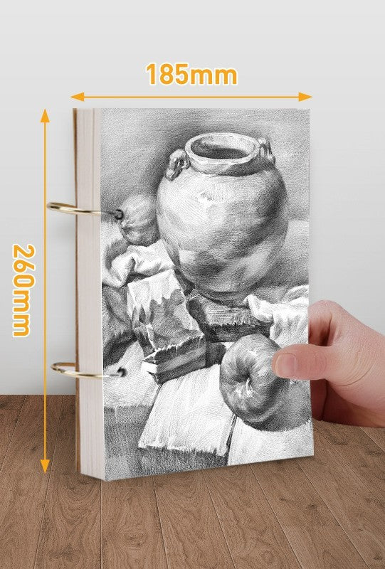 8K Thickened Marker Sketchbook – Heavy Paper Drawing Book for Markers, Sketching, Painting & Illustration